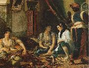Eugene Delacroix The Women of Algiers Sweden oil painting artist
